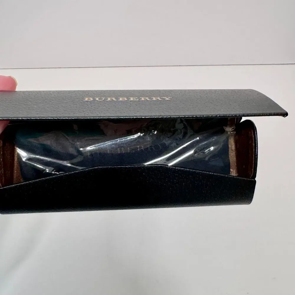 Burberry Eyeglasses Glasses Case Designer Cleaning Pad Black